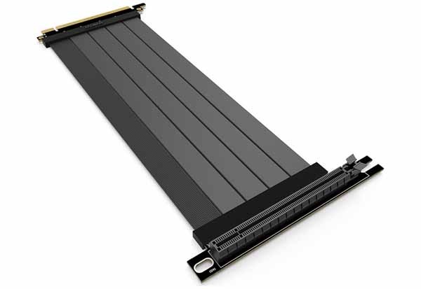 ZALMAN グラフィックボード垂直マウント用ライザーケーブル PCI Express 4.0対応｜ZM-RCG422