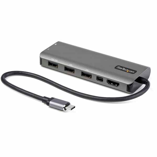 StarTech USB Type-Cマルチ変換アダプター/USB-C - HDMI or Mini DisplayPort｜DKT31CMDPHPD
