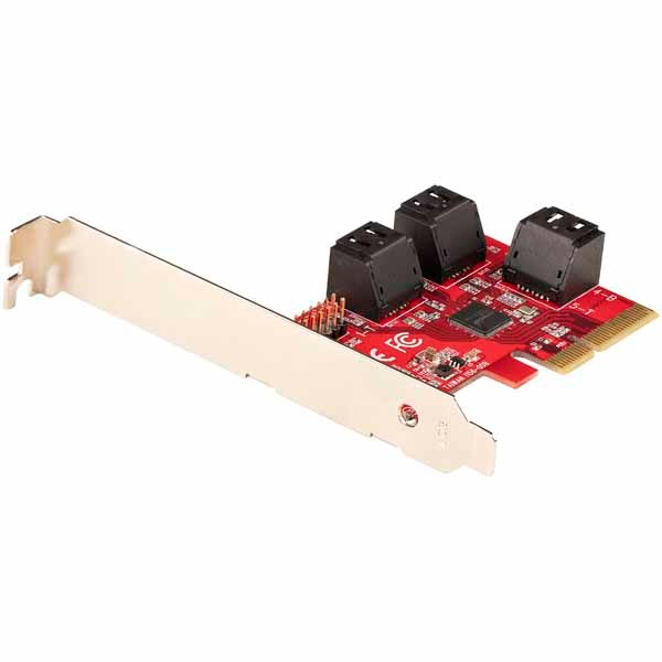 StarTech SATA 6ポート増設 PCI Expressインターフェースカード/6Gbps｜6P6G-PCIE-SATA-CARD