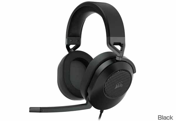 Corsair HS65 Surround Carbon 7.1chサラウンドに対応 ゲーミングヘッドセット ブラック｜CA-9011270-AP