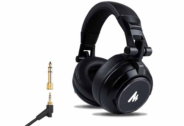 Maono Headphone AU-MH601 DJスタジオモニターヘッドフォン