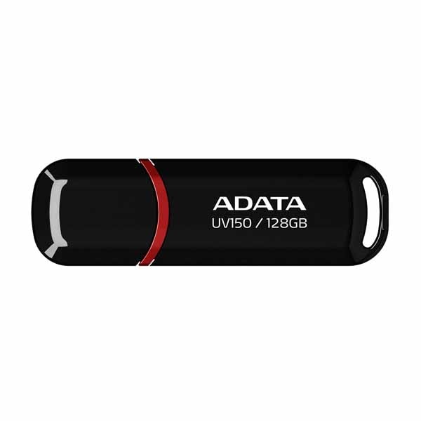 ADATA UV150 USBフラッシュドライブ 128GB USB3.2Gen1 ブラック｜AUV150-128G-RBK