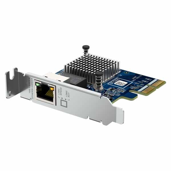 QNAP 10G1TB 5つの転送速度に対応した10GbEネットワーク拡張カード
