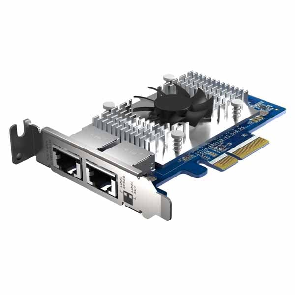 QNAP 10G2T-X710 Intel Ethernet Controller X710搭載の10GbEネットワーク拡張カード