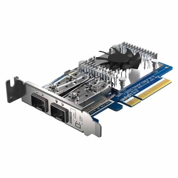 QNAP 25G2SF-CX6 NVIDIA Mellanox ConnectX-6 Lx SmartNICコントローラ装備 SR-IOV対応のネットワーク拡張カード