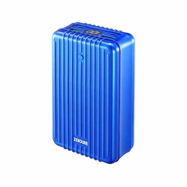 ZENDURE (モバイルバッテリー/ZENDURE)SuperTank Polymer ブルー 26800mAh USB-PD 100W充電可能｜ZDA8PDP-BLUE-PL