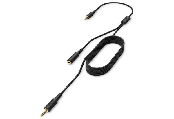 NZXT Chat Cable for SIGNAL ゲーム機の音声をヘッドセットとPCに分配可能なオーディオケーブル｜ST-ACCC1-WW