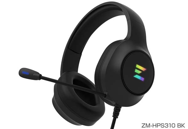 ZALMAN ZM-HPS310 BK ゲーミングヘッドセット ブラック｜ZM-HPS310 BK