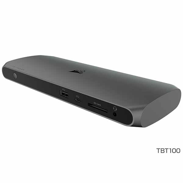Corsair TBT100 DP Thunderbolt 3 Dock w/ DisplayPort AP Version PSE認証版 Thunderboltドック（メーカー保証なし）｜CU-9000006-AP-J