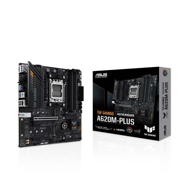 ASUS TUF GAMING A620M-PLUS Micro-ATXマザーボード｜TUF GAMING A620M-PLUS