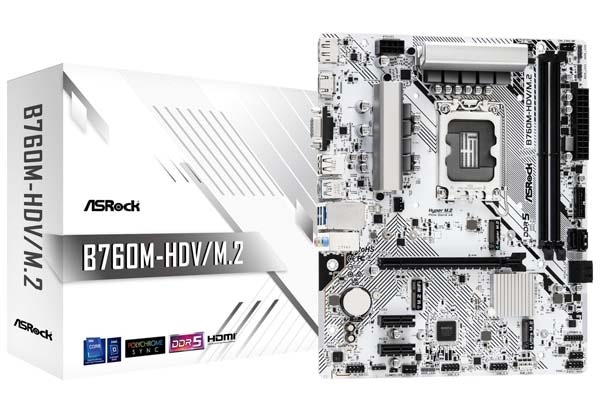 ASRock B760M-HDV/M.2 microATXマザーボード｜B760M-HDV/M.2