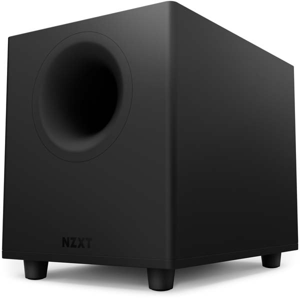 NZXT Relay Subwoofer Black ゲーミングアクティブサブウーファー ブラック｜AP-SUB80-JP