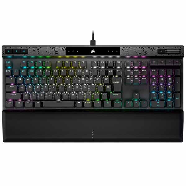 Corsair K70 MAX 日本語レイアウト ゲーミングキーボード MAX-BLK-MGX White-RGB｜CH-910961G-JP