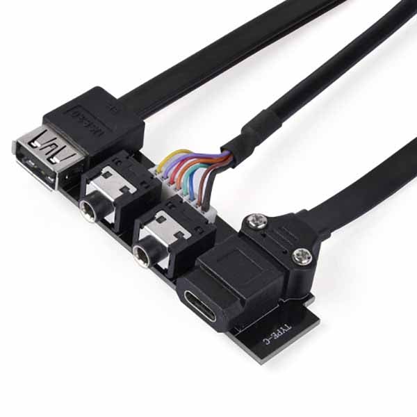SILVERSTONE G11313530-RT 従来のケースでUSB3.1 Gen2 Type-C用コネクタ「Key-A」搭載のマザーボードを活用するためのアップグレードキット｜SST-G11313530-RT
