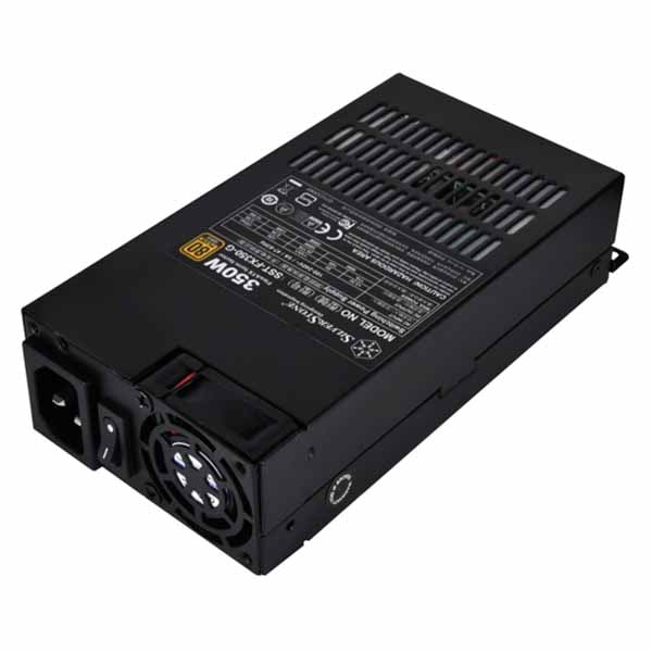SILVERSTONE FX350-G Flex ATXフォームファクター対応 電源ユニット 350W｜SST-FX350-G