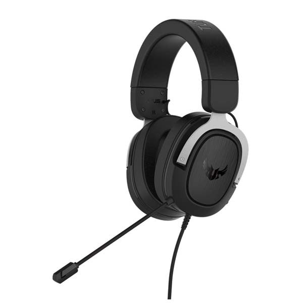 ASUS TUF Gaming H3 Silver ゲーミングヘッドセット シルバー｜TUF/GAMING/H3/SILVER