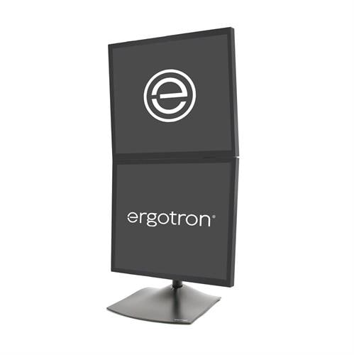 ERGOTRON DS100 デュアルモニター デスクスタンド (縦型)｜33-091-200