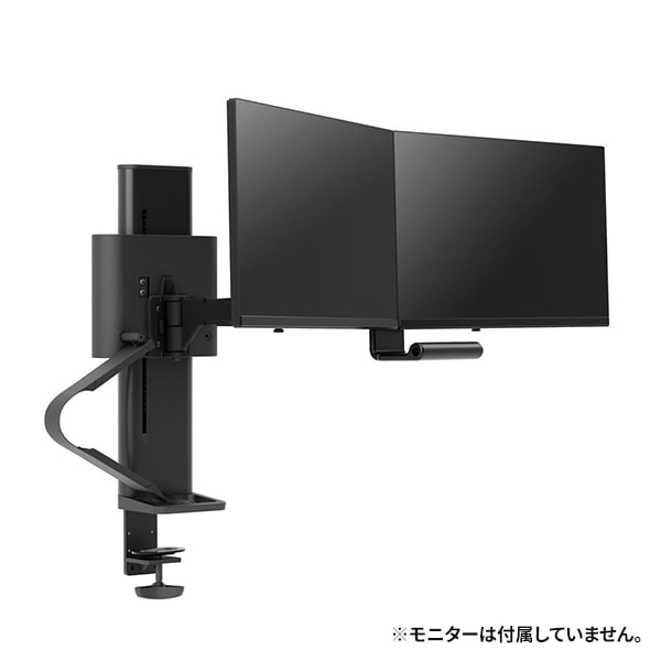 ERGOTRON TRACE Dual Monitor Mount デュアルモニターマウント (ブラック)｜45-631-224