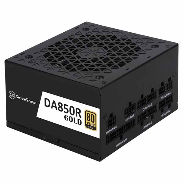 SILVERSTONE DA850R Gold 80 PLUS Gold ATX 3.0 & PCIe 5.0フルモジュラーATX｜SST-DA850R-GM