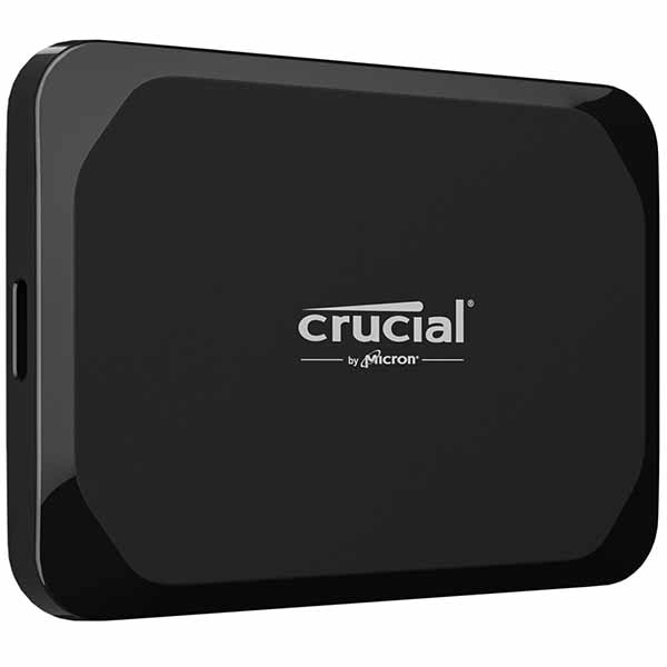 Crucial X9 2TB Portable SSD　USB 3.2Gen-2 Type-C 読込速度最大 1050MB/秒｜CT2000X9SSD9
