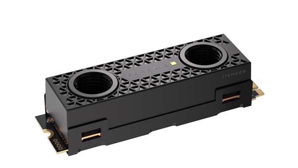 Corsair MP700 PRO Hydro X Series PCIe Gen. 5 x4 M.2 NVMe SSD 2TB; 12,400MB/s / 11,800MB/s; 1,400TBW｜CSSD-F2000GBMP700PHX