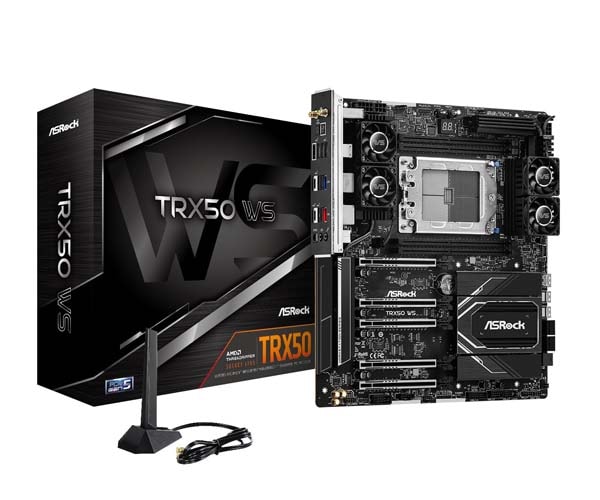 ASRock ASRock TRX50 WS ワークステーション向けExtended ATXマザーボード｜TRX50 WS