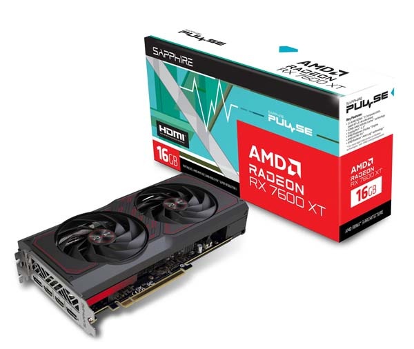 Sapphire SAPPHIRE PULSE RADEON RX 7600 XT GAMING OC 16GB GDDR6 グラフィックボード｜PULSERX7600XTOC16G/11339-04-20G