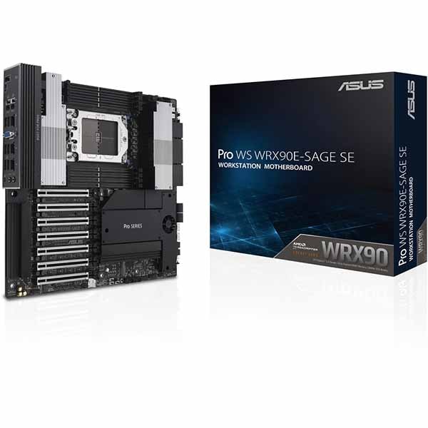ASUS AMD Ryzen Threadripper PRO 7000 WXシリーズプロセッサー対応 ワークステーション向けマザーボード｜PRO WS WRX90E-SAGE SE