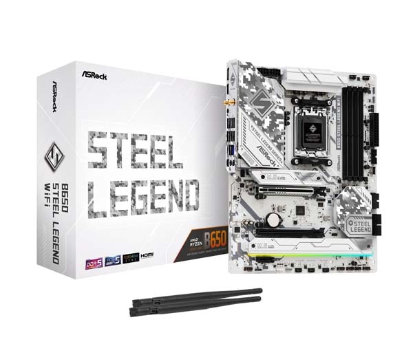 ASRock B650 Steel Legend WiFi ATXマザーボード｜B650 Steel Legend WiFi