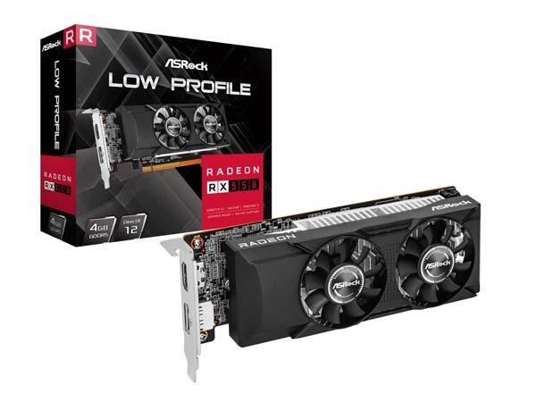 ASRock Radeon RX 550 LP 4G グラフィックボード｜RX550 LP 4G