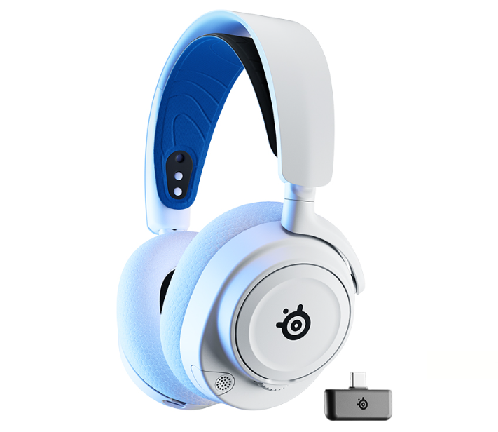 SteelSeries ARCTIS NOVA 7P WHITE ワイヤレスゲーミングヘッドセット ホワイト｜61561