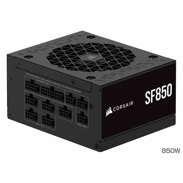 Corsair SF850 Platinum ATX3.1 PCI Express 5.1対応 フルモジュラータイプの電源ユニット 850W｜CP-9020256-JP