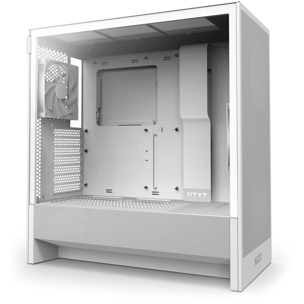 NZXT H5 Flow v2 White ミドルタワーケース ホワイト｜CC-H52FW-01