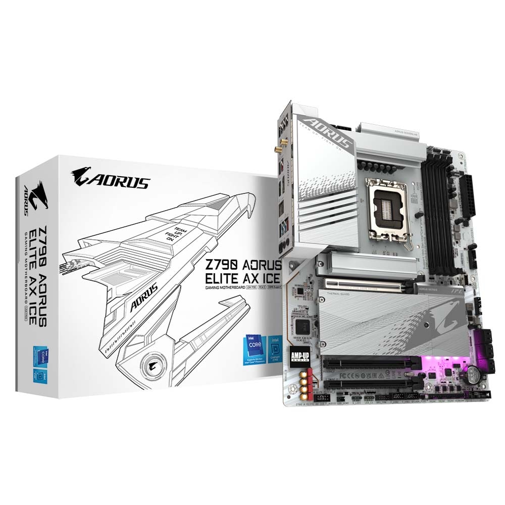 GIGABYTE Z790 AORUS ELITE AX ICE ATXマザーボード｜Z790 A ELITE AX ICE