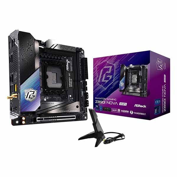 ASRock Z890I Nova WiFi ゲーミング向けに豊富な機能を装備 Mini-ITXマザーボード｜Z890I Nova WiFi