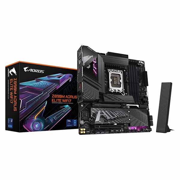 GIGABYTE Z890M AORUS ELITE WIFI7 Intel Core Ultra プロセッサー対応 Micro ATXマザーボード｜Z890M A ELITE WIFI7