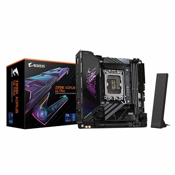 GIGABYTE Z890I AORUS ULTRA Intel Core Ultra プロセッサー対応 Mini-ITXマザーボード｜Z890I AORUS ULTRA