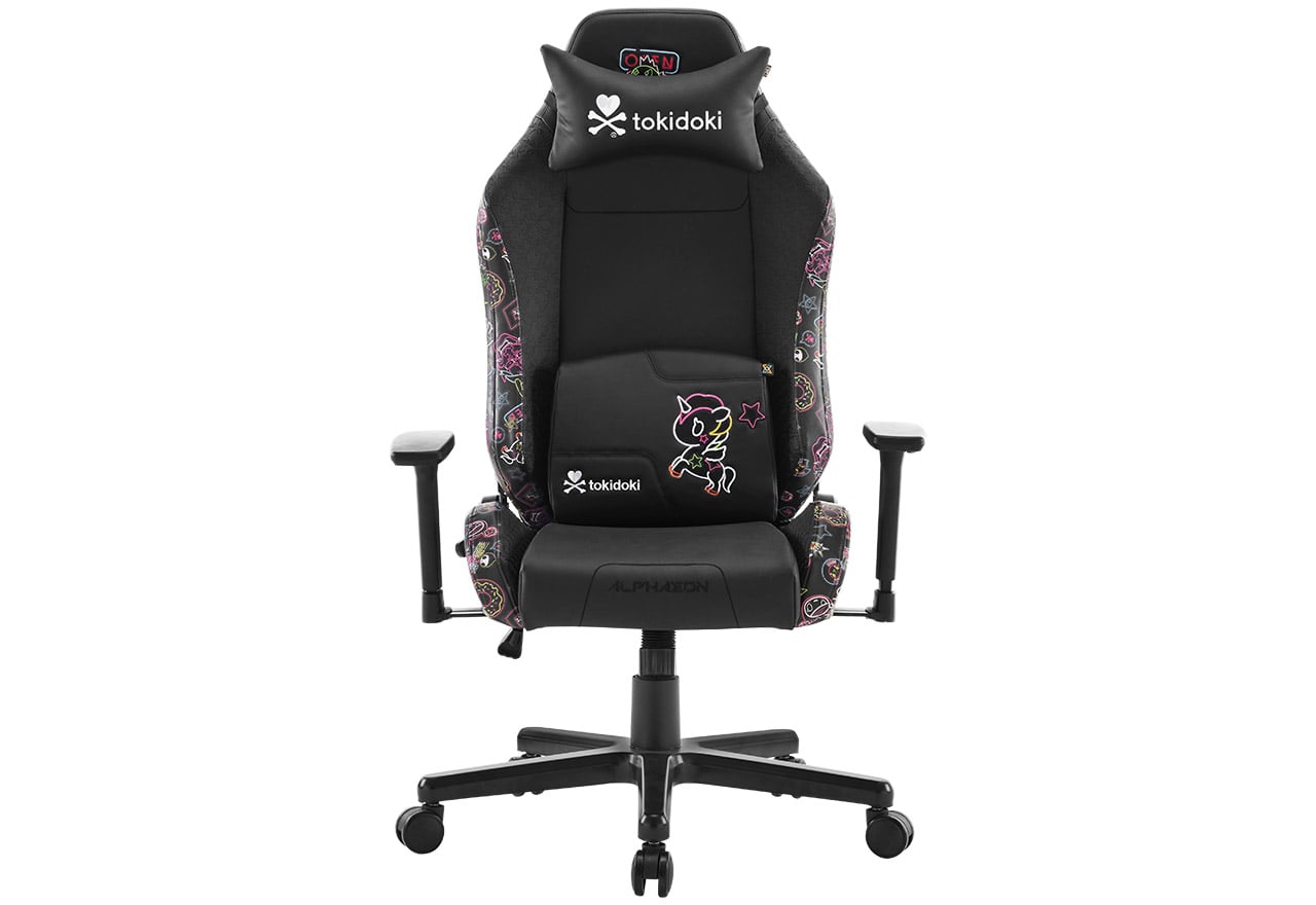 【アウトレット特価・新品】Alphaeon tokidoki Kaiju Gaming Chair - Midnight ゲーミングチェア｜AE-TK-Kaiju-M