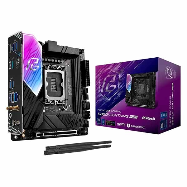 ASRock B860I Lightning WiFi Mini-ITXマザーボード｜B860I Lightning WiFi