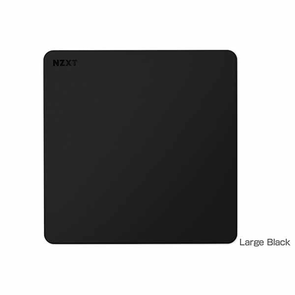 NZXT ZONE Mousepad - 400x400mm Large Size - Black ゲーミングマウスパッド ブラック｜MM-LRGSP-BK