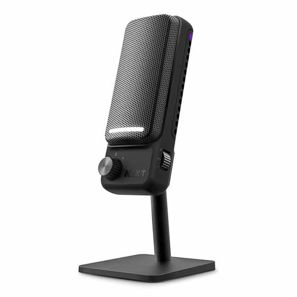 NZXT CAPSULE ELITE WIRED USB MICROPHONE - BLACK コンデンサーマイク ブラック｜AP-PUMIC-B1