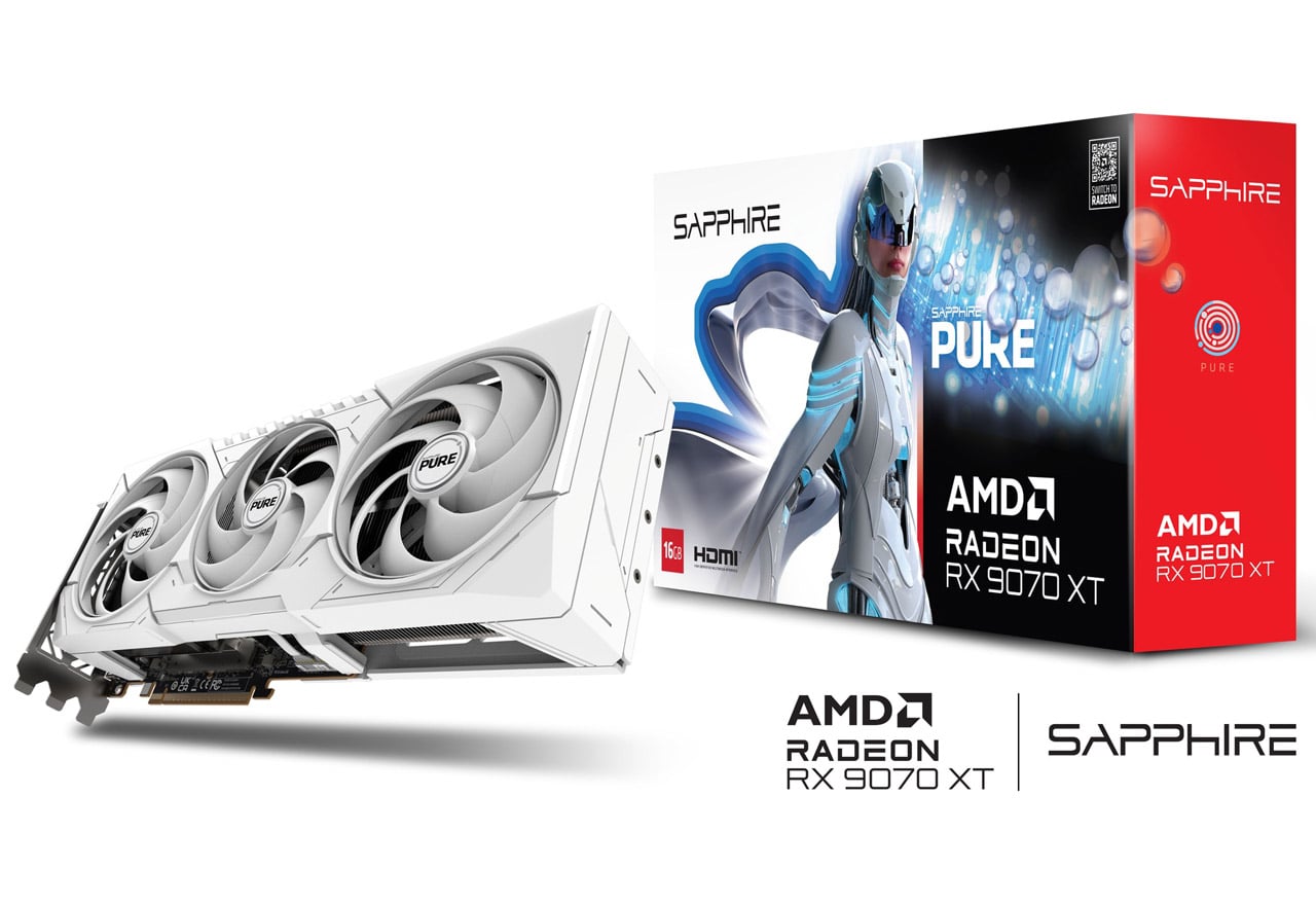 Sapphire PURE Radeon RX 9070 XT GAMING OC 16GB GDDR6 グラフィックボード｜PURERX9070XT16GB/11348-02-20G