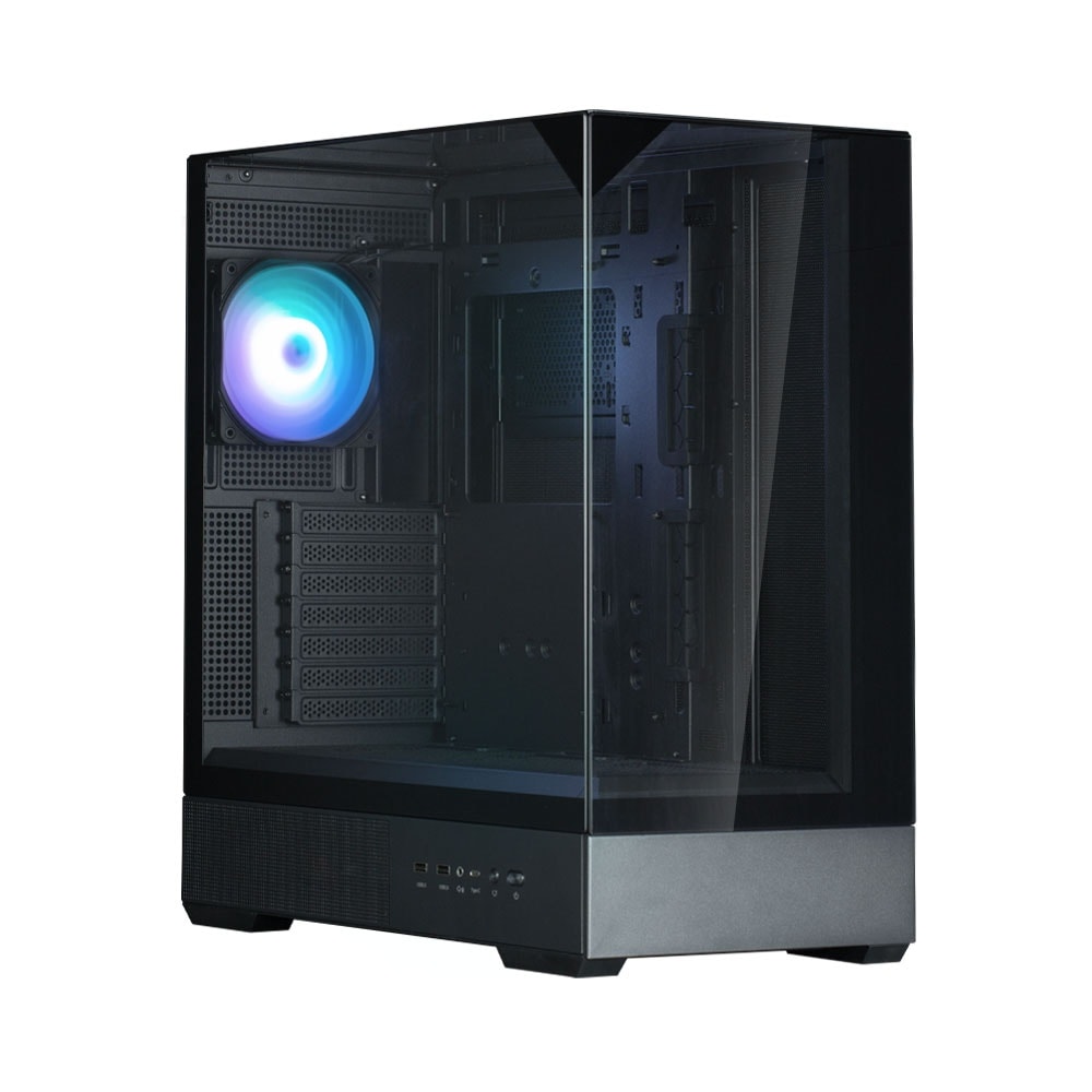 【アウトレット特価・新品】ZALMAN P40 Prism Black ミドルタワー型PCケース ブラック｜P40 PRISM BLACK