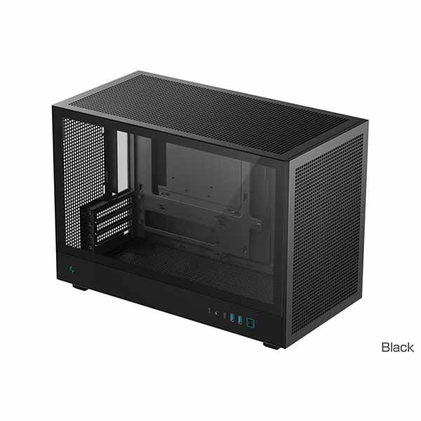 Deepcool CH260 コンパクトサイズ PCケース ブラック｜R-CH260-BKNGM0-G-1