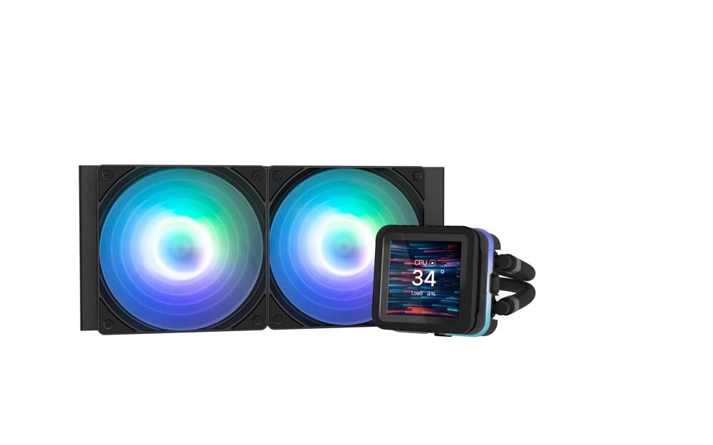 ZALMAN ALPHA2 DS A24 Black 水冷一体型CPUクーラー 120mm x2 ブラック｜ALPHA2 DS A24 BLACK