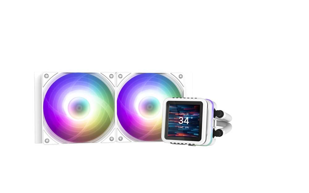ZALMAN ALPHA2 DS A24 White 水冷一体型CPUクーラー 120mm x2 ホワイト｜ALPHA2 DS A24 WHITE