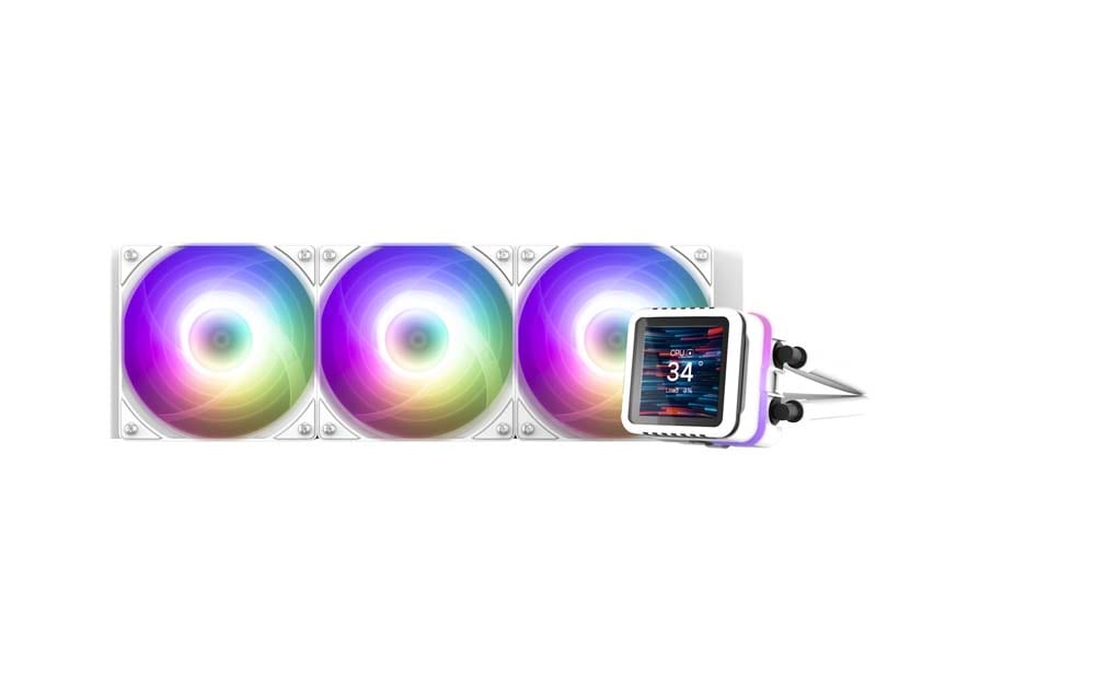 ZALMAN ALPHA2 DS A36 White 水冷一体型CPUクーラー 120mm x3 ホワイト｜ALPHA2 DS A36 WHITE