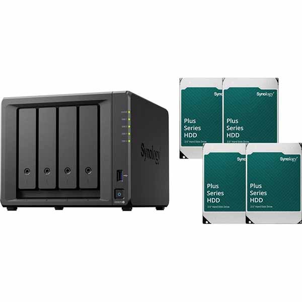 Synology DiskStation DS925+ +HAT3310-12TB 4個 NASキット HDD同梱モデル｜DS925+_HAT3310-12TB4