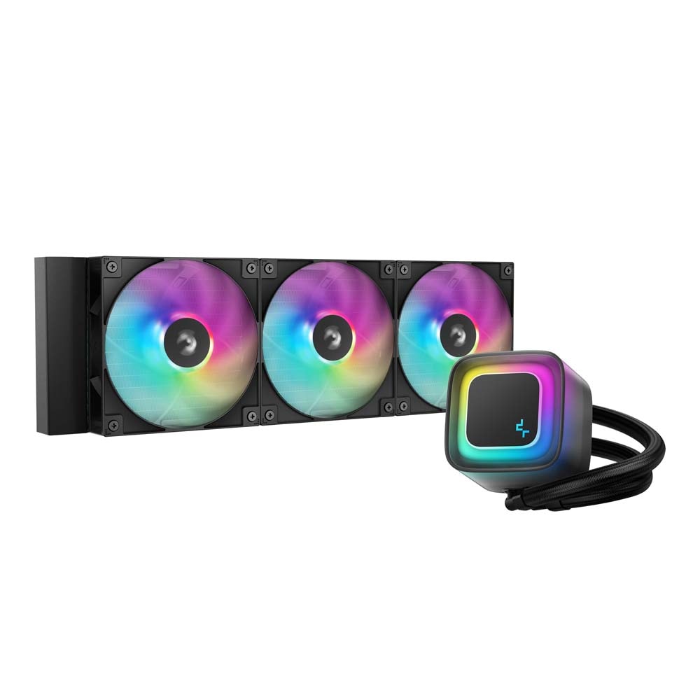 Deepcool LE360 V2 オールインワン水冷クーラー 120mm x3 ブラック｜R-LE360-BKAMMC-G-2