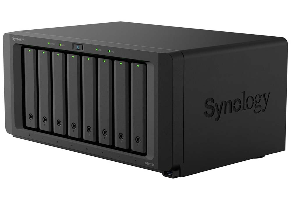 Synology AMD Ryzen V1500B CPU搭載8ベイNAS DS1825+｜DS1825+